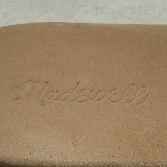 Madewell Paris Minimalist Sandal in Nude Tan Strappy Flats Size 10 - Picture 9 of 16